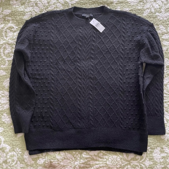 Ann Taylor - Cable Crew Sweater - Picture 2 of 3